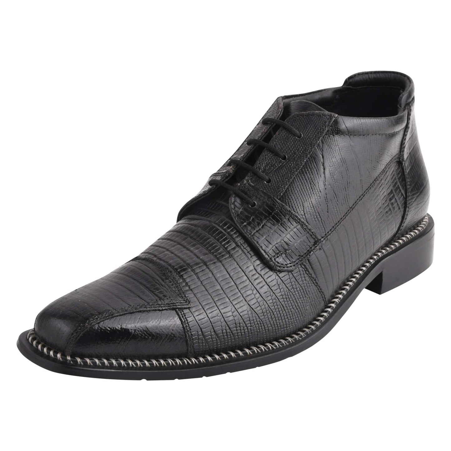 Foxx Leather Lace-Up Boots - MENLL