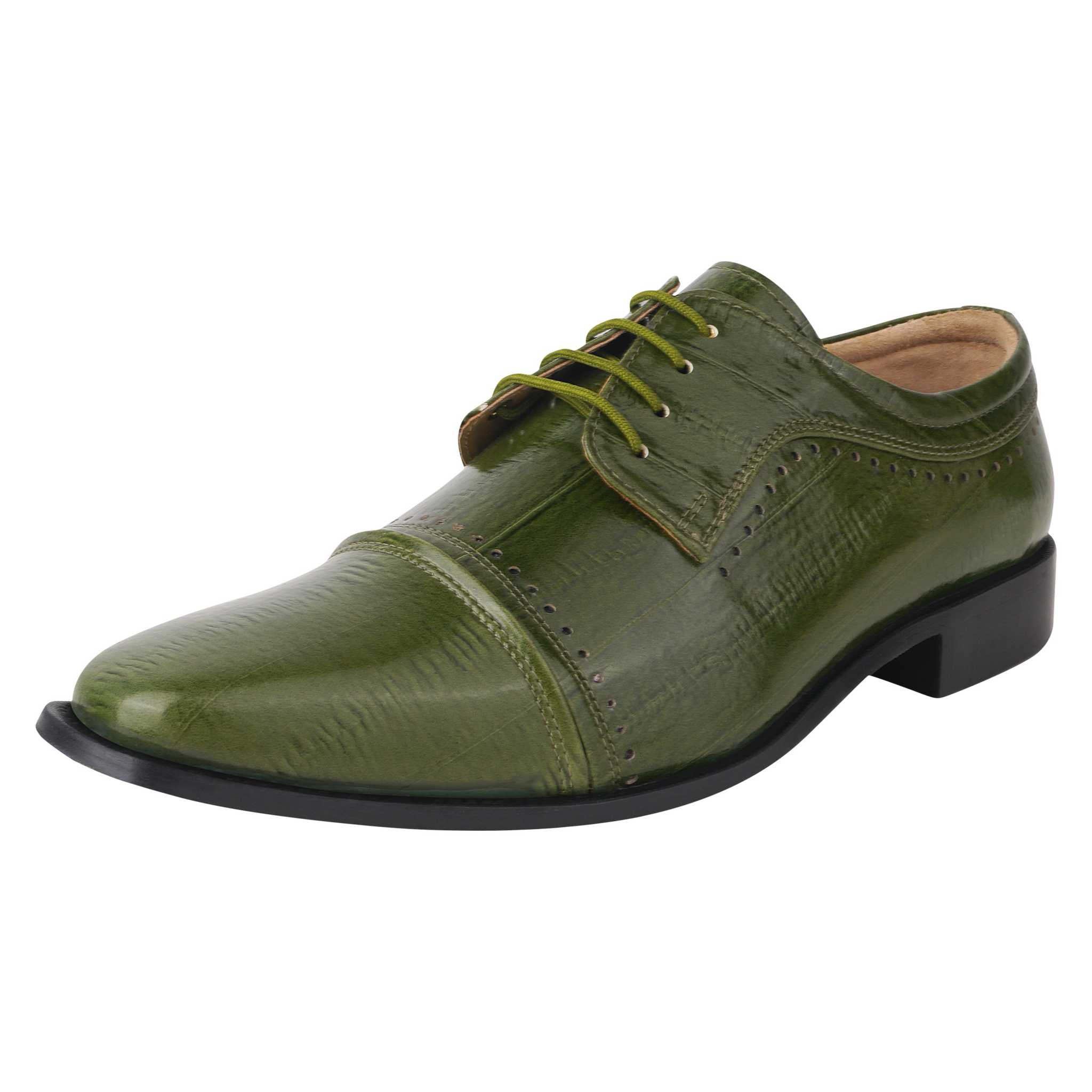 BRUCE Leather Oxford Style Dress Shoes - MENLL