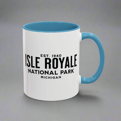 Isle Royal National Park Accent Mug