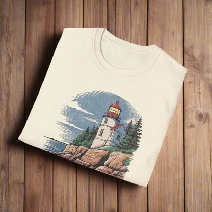Bass Harbor Head Lighthouse Acadia Unisex T-Shirt