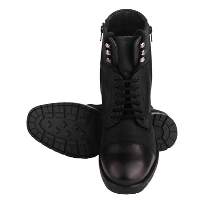 Hopper Men's Leather Ankle Length Boots - MENLL