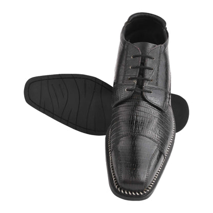 Foxx Leather Lace-Up Boots - MENLL