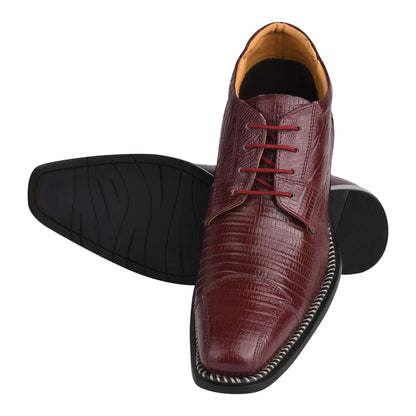 Foxx Leather Lace-Up Boots - MENLL