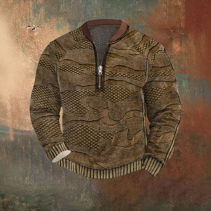 MENLL Slim Fit Hoodie Autumn Winter Men's Digital Print Comfortable Top