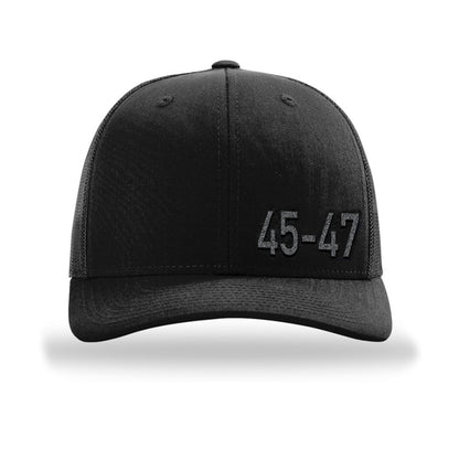 D.O.G.E SWAG Apparel & Accessories > Clothing Accessories > Hats - TRUCKER - 45-47 Black Hat - Premium Quality