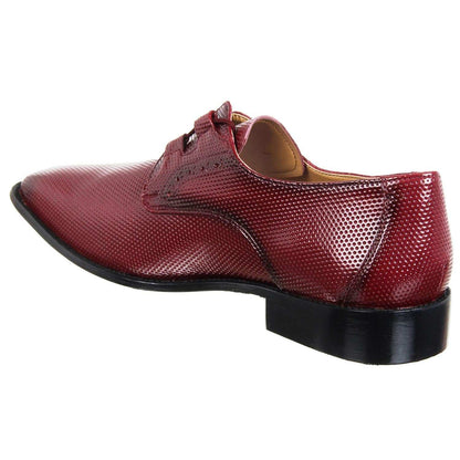 Blacktown Genuine Leather Oxford Style Lace-Up Dress Shoes For Men - MENLL