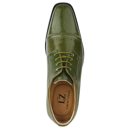 BRUCE Leather Oxford Style Dress Shoes - MENLL