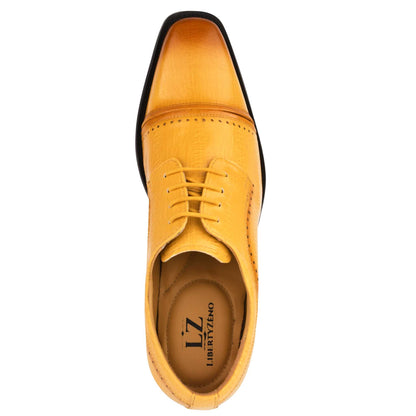 BRUCE Leather Oxford Style Dress Shoes - MENLL
