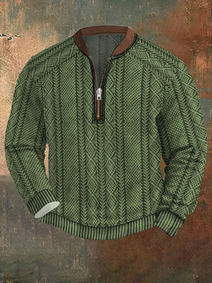 MENLL Slim Fit Hoodie Autumn Winter Men's Digital Print Comfortable Top