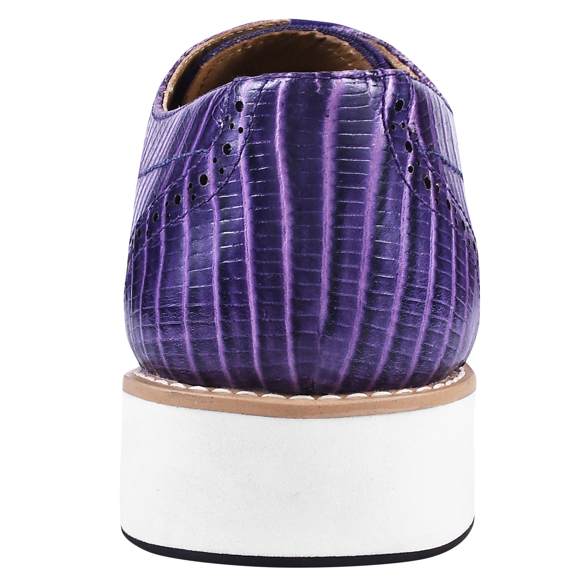 Accessories - Gutta Lizard Print Leather Textile Casual Sneakers LIBERTYZENO