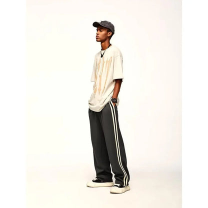 Casual Pants, Trendy And Fashionable Casual Pants, Men's Pants, Men's Pants, Long Pants, Straight Pants, Corduroy Casual Pants, Tight-fitting Casual Pants, Anti-wrinkle Casual Pants, 9-inch Pants, Men MENLL