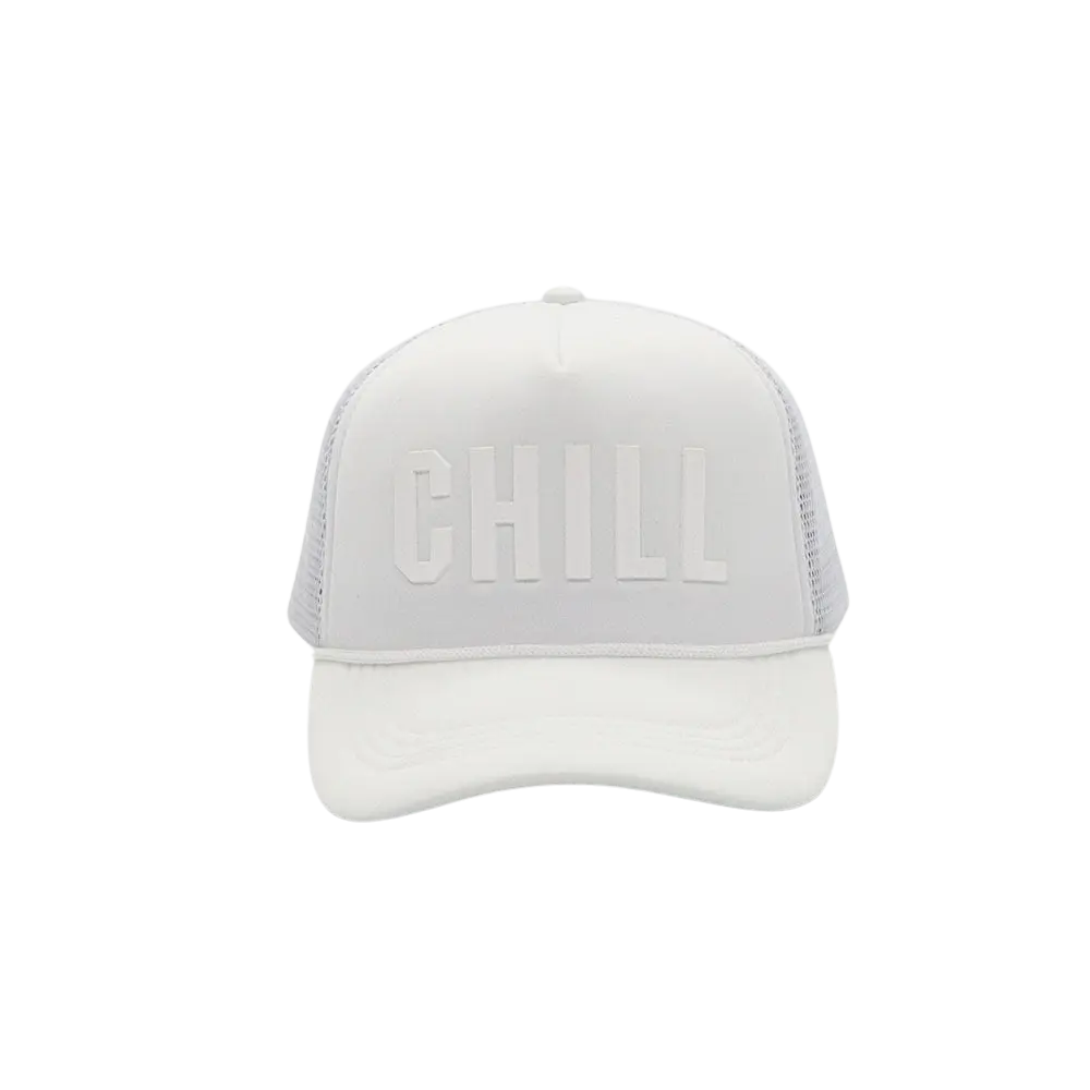 CHILL foam trucker hat chill life style