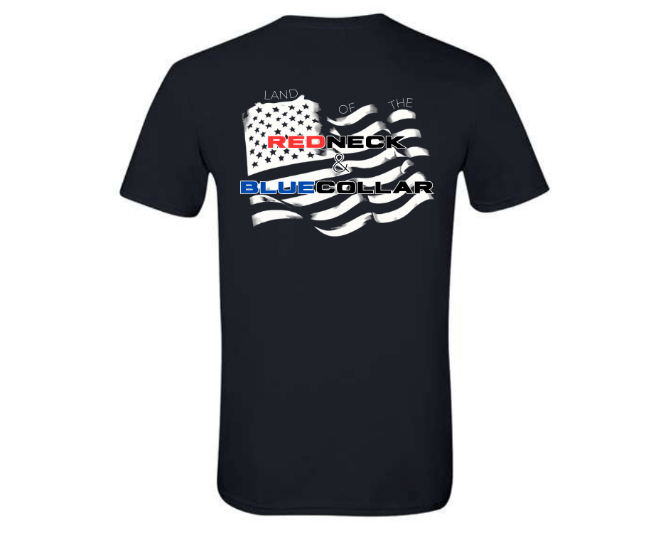 Redneck + Blue Collar Tee County Line Company