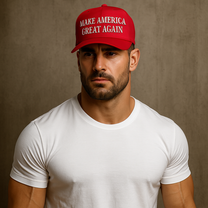 D.O.G.E SWAG Apparel & Accessories > Clothing Accessories > Hats - CLASSIC - MAGA Red Hat - Premium Quality - Apparel & Accessories > Clothing Accessories > Hats | MENLL