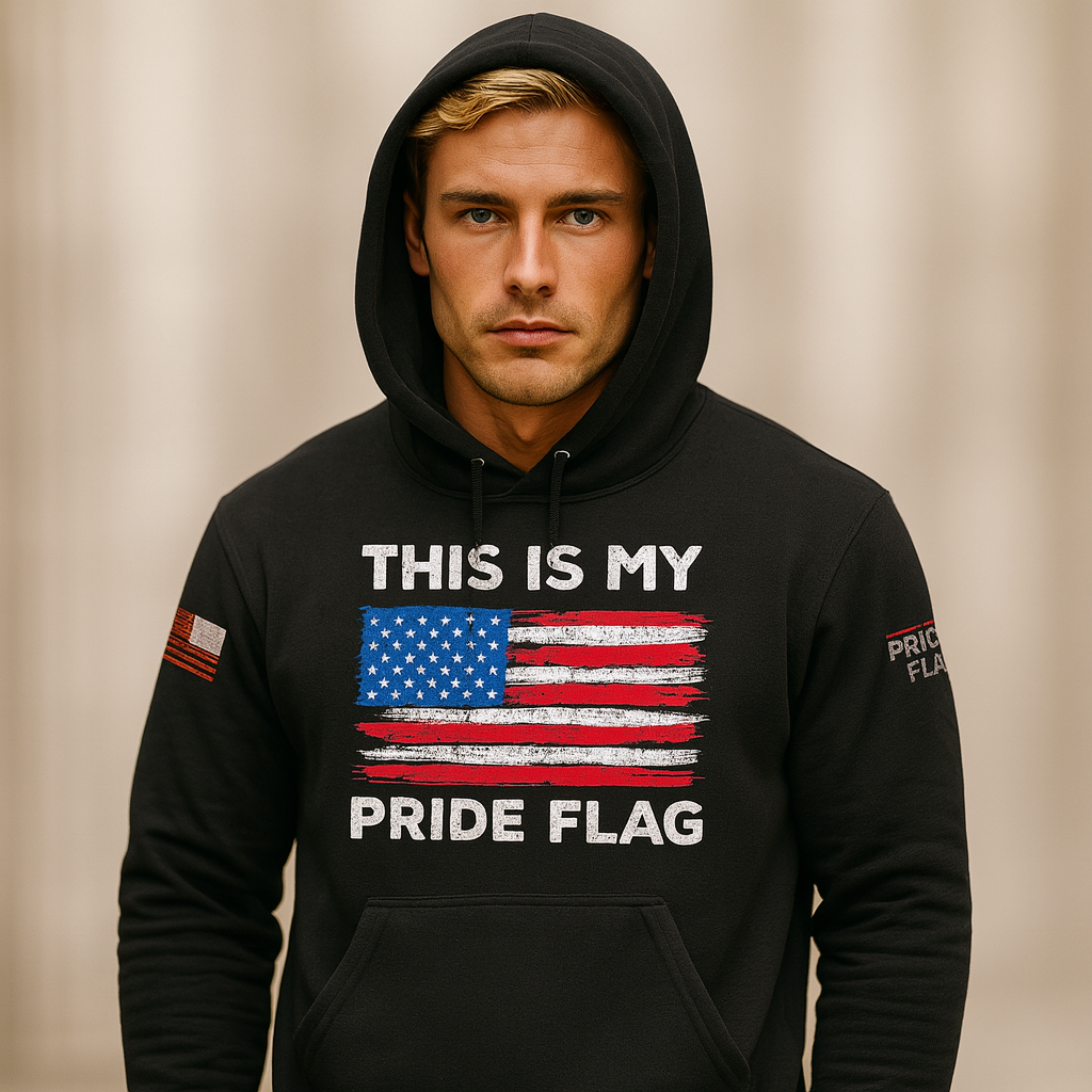 Jackets - Pride Flag Hoodie D.O.G.E SWAG