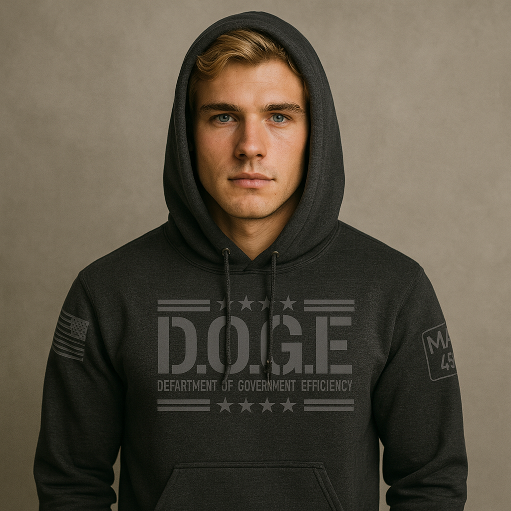 Jackets - D.O.G.E Black Hoodie D.O.G.E SWAG