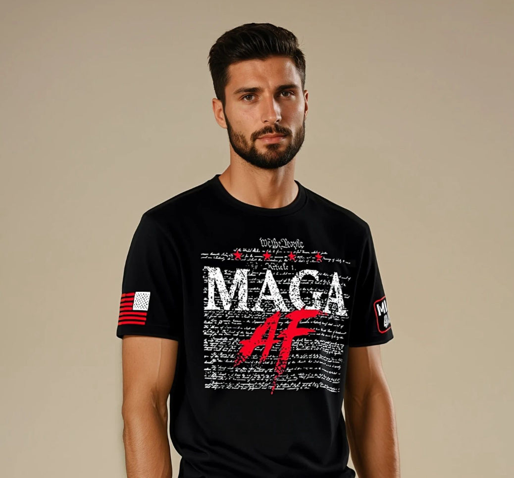 Intimates - MAGA AF T-SHIRT D.O.G.E SWAG