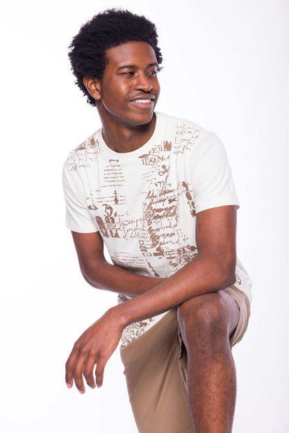 Ben | Graphic Print Tee - MENLL