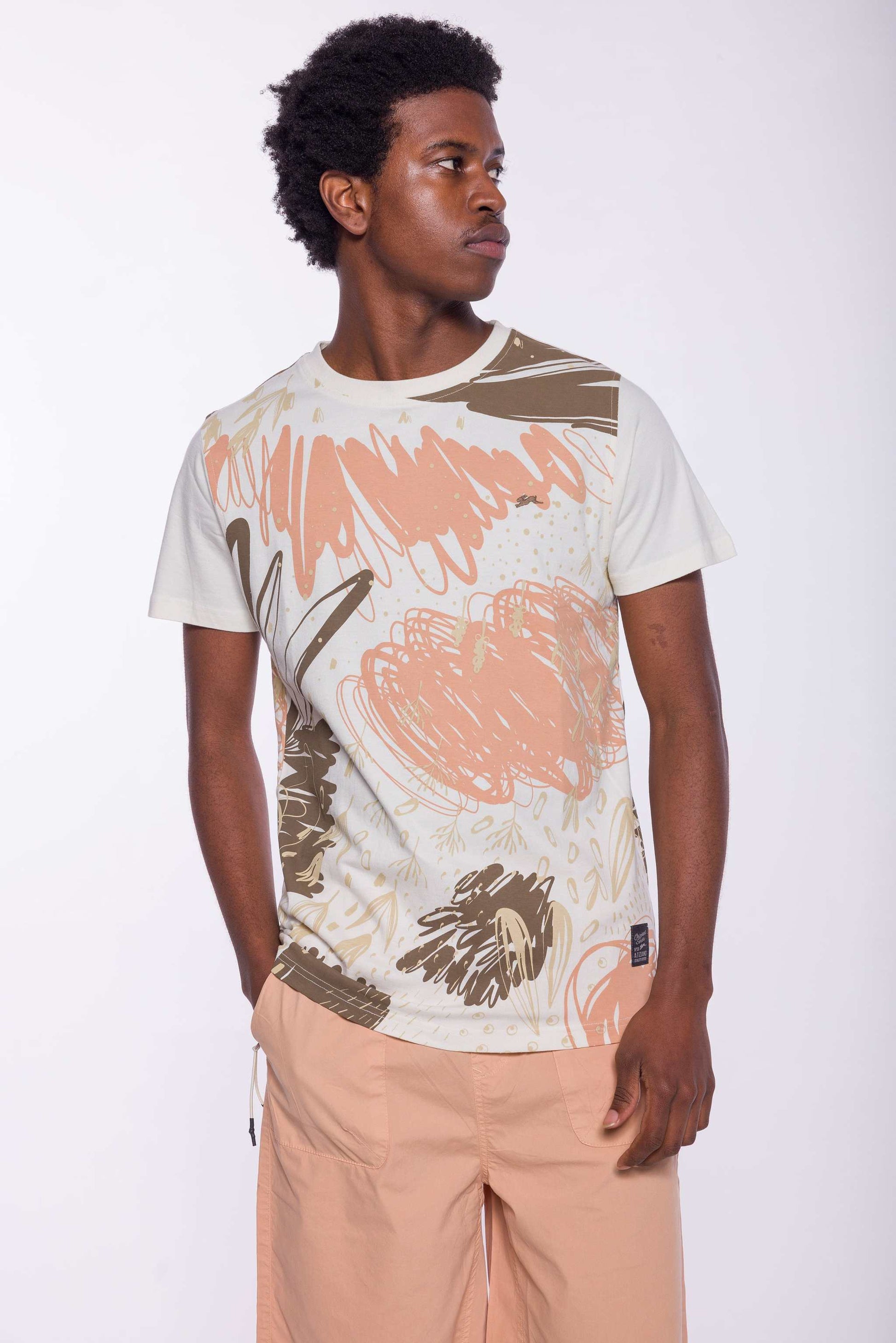 Dominic | Graphic Print Tee - MENLL