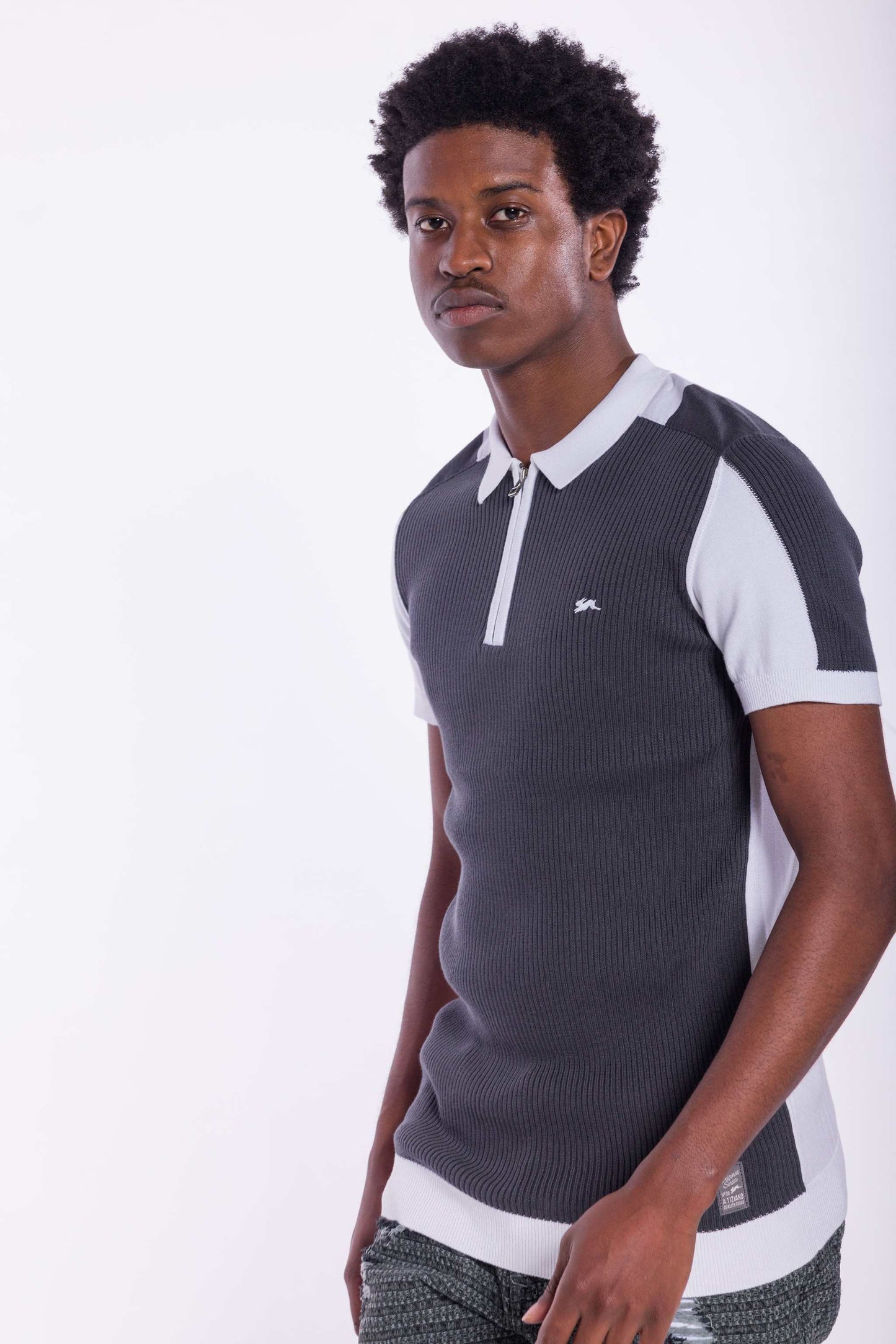 Kurt | Jacquard Knit Polo - MENLL
