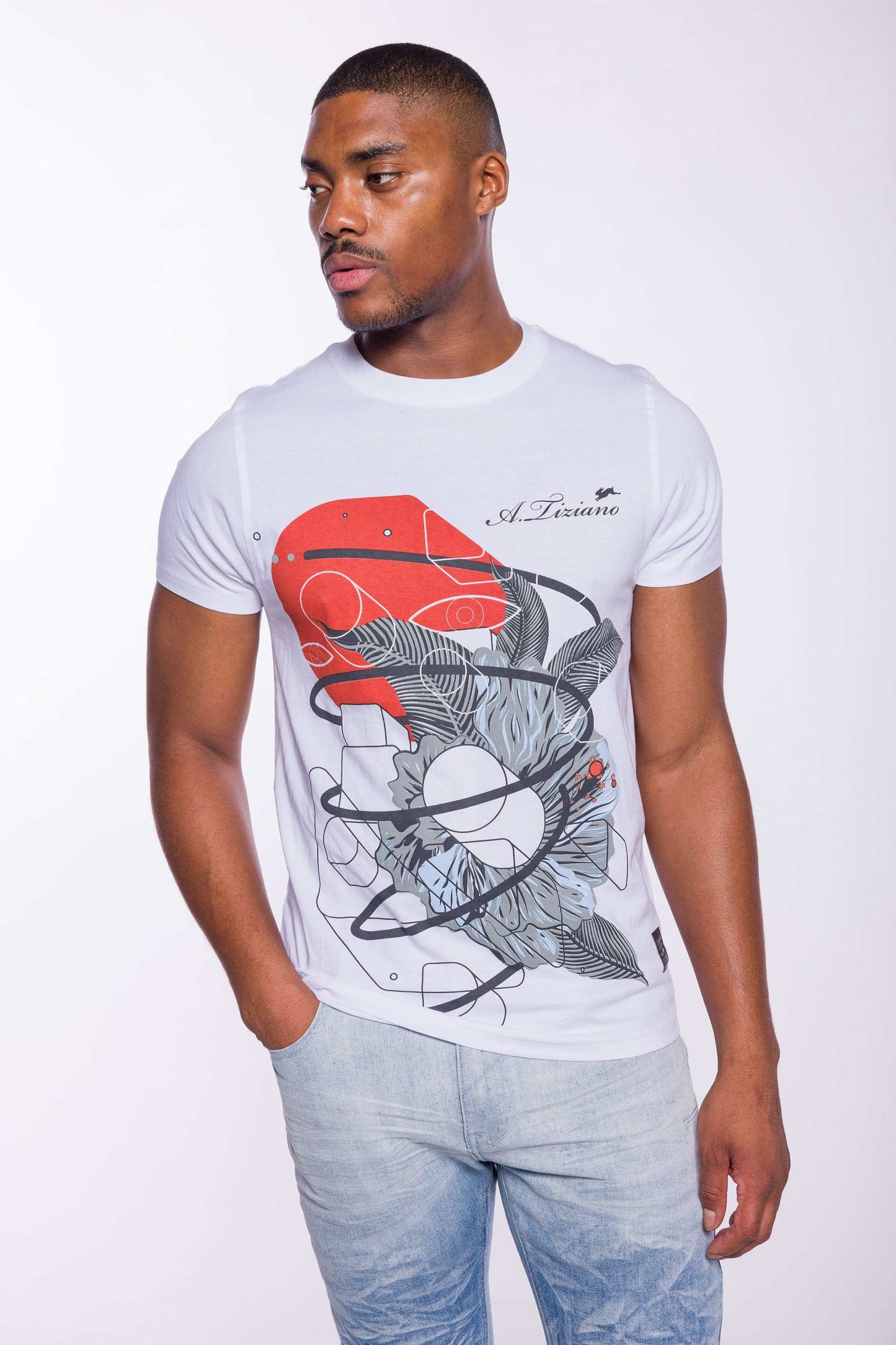 Lex | Graphic Print Tee - MENLL