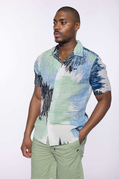 Press | Printed Shirt - MENLL