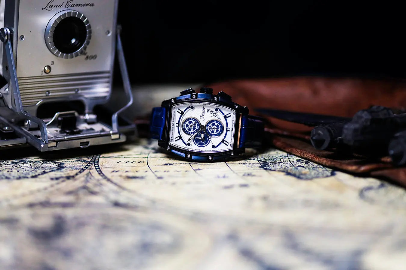 Fraser And Co The Aesthete Chronograph Quartz Watch Visionary Predecessor - MENLL