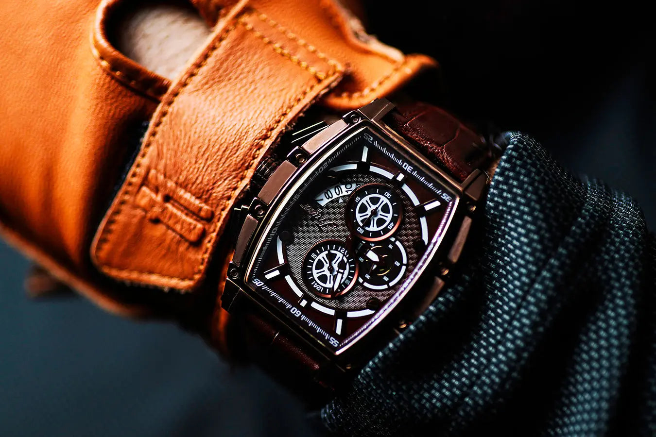 Fraser And Co The Aesthete Chronograph Quartz Watch Visionary Predecessor - MENLL