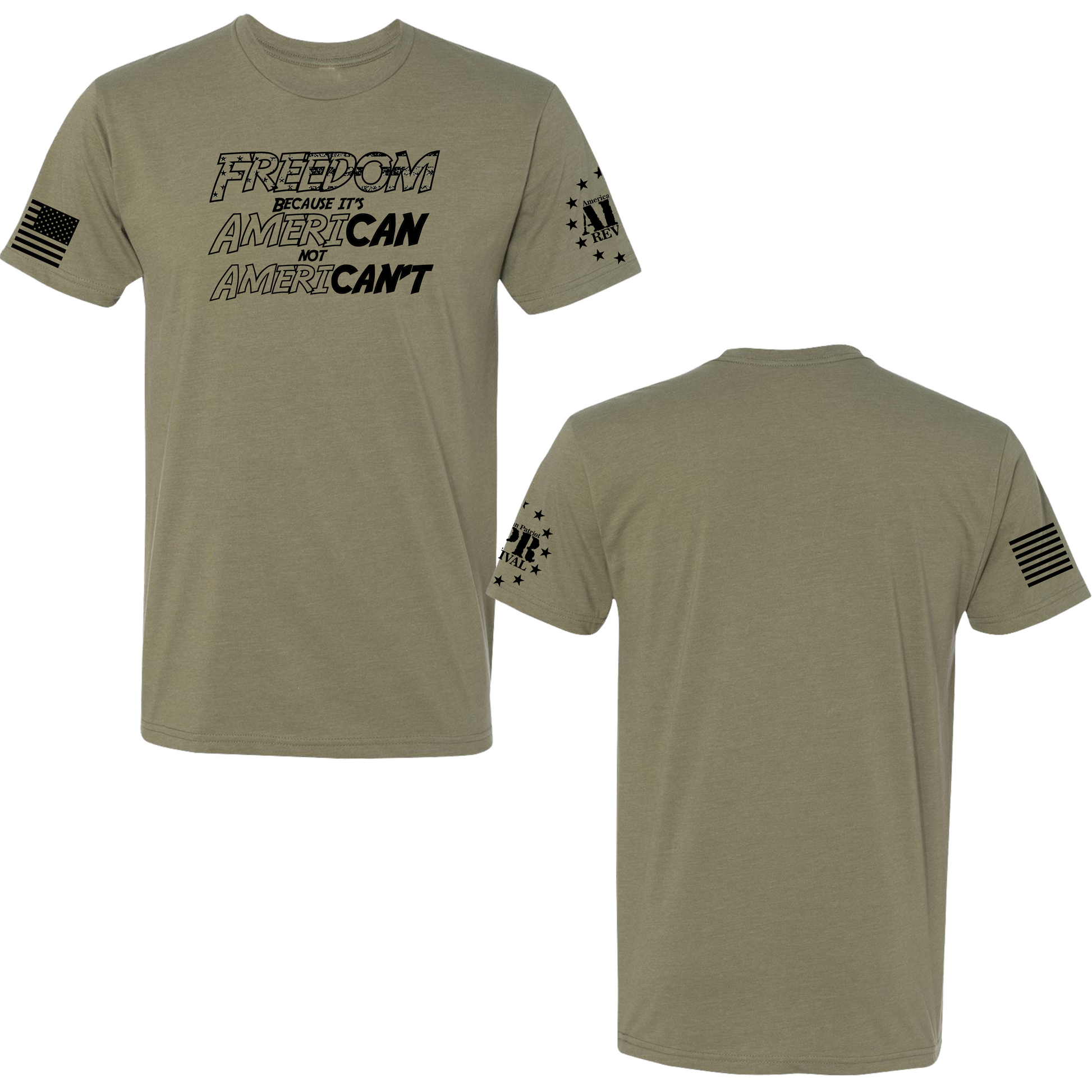 Intimates - Freedom: AmeriCAN, not AmeriCAN'T American Patriot Revival