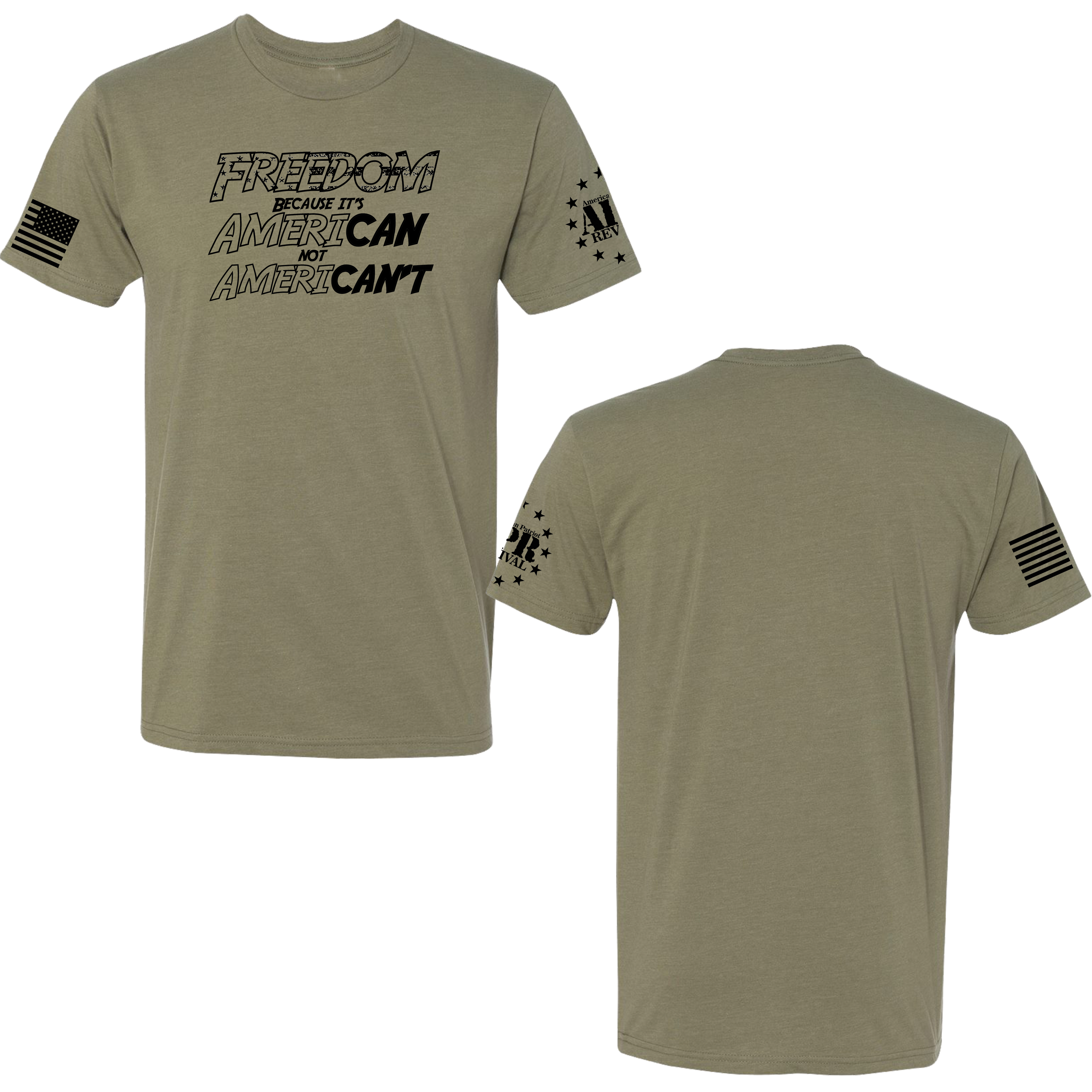 Intimates - Freedom: AmeriCAN, not AmeriCAN'T American Patriot Revival