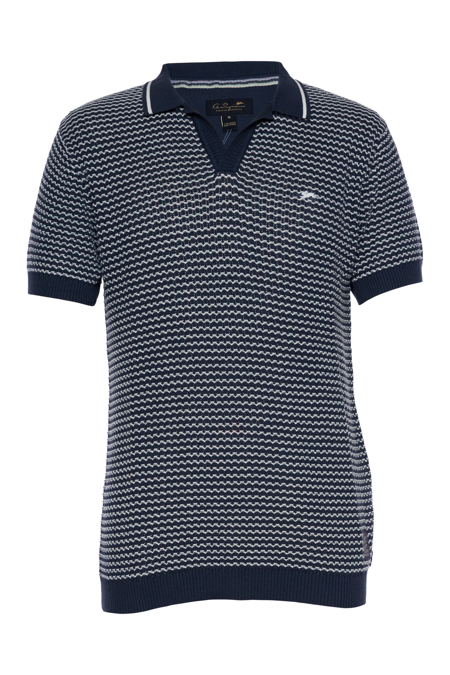 A.Tiziano Apparel - A.Tiziano Andy | Sweater Knit Polo - Premium Quality - Premium Quality
