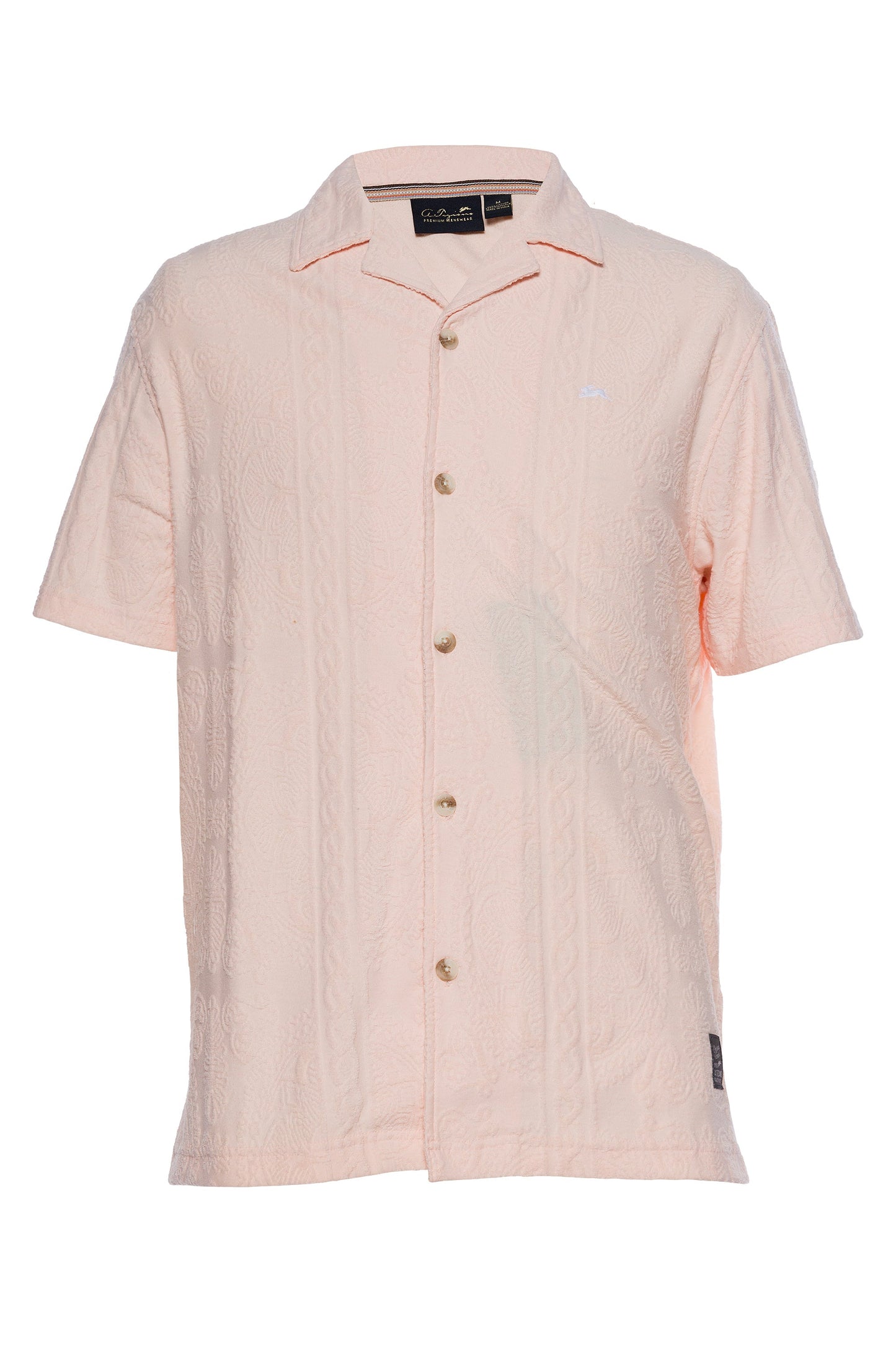 A.Tiziano A.Tiziano Men Shirts - Aston | Jacquard Knit Shirt - Premium Quality - Premium Quality