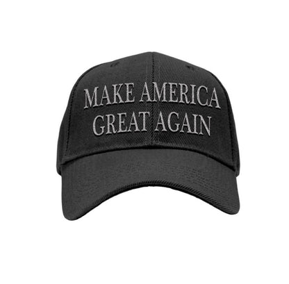 Hats - FLEX-FIT - MAGA Black Hat D.O.G.E SWAG