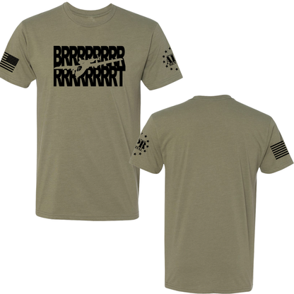 T-Shirts - BRRRRRRRRRT American Patriot Revival