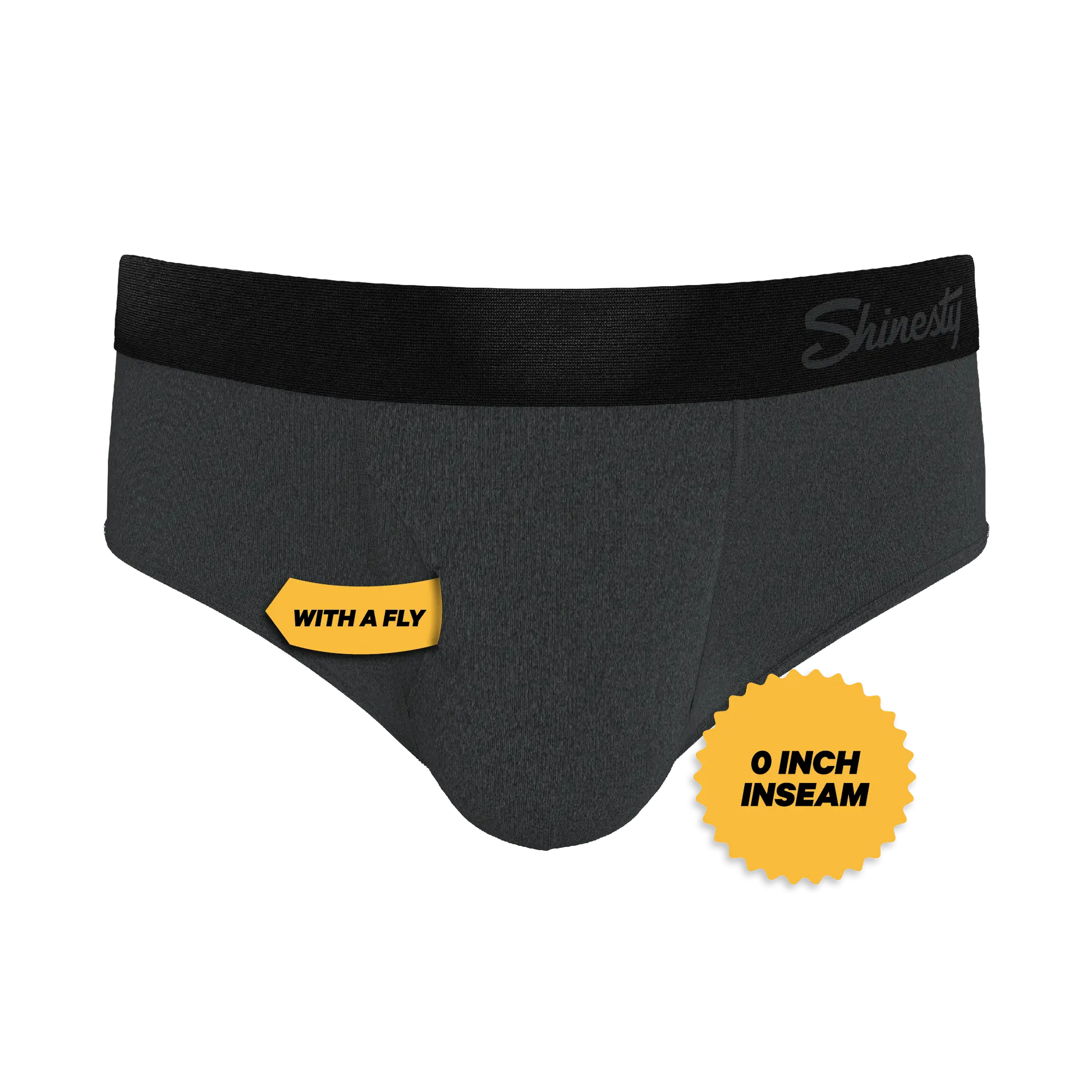 The Basalt | Heather Charcoal Ball Hammock® Pouch Underwear Briefs - MENLL