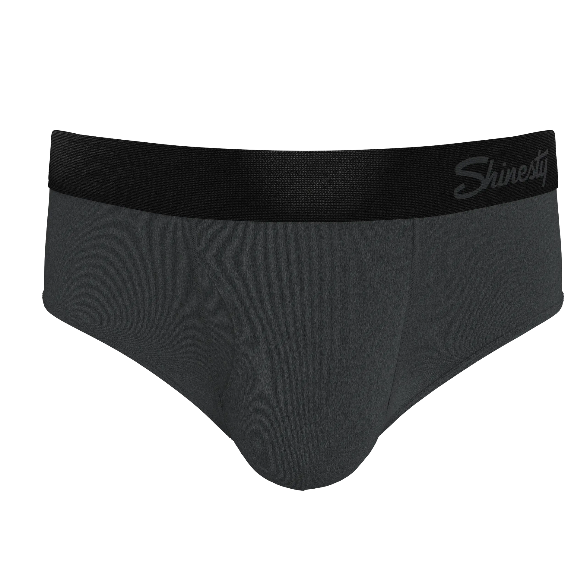 The Basalt | Heather Charcoal Ball Hammock® Pouch Underwear Briefs - MENLL