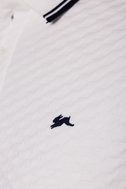 A.Tiziano Apparel - A.Tiziano Baylor | Jacquard Knit Polo - Premium Quality - Premium Quality