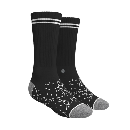 The Big Bang | Constellation Heel Hammock™ Crew Socks - MENLL