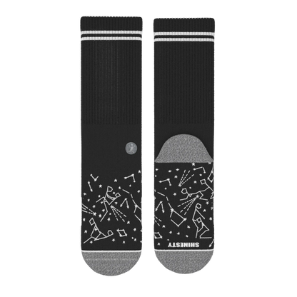 The Big Bang | Constellation Heel Hammock™ Crew Socks - MENLL