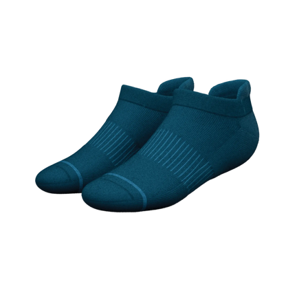 The Big Blue | Navy Heel Hammock™ Ankle Socks - MENLL