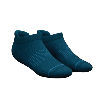 The Big Blue | Navy Heel Hammock™ Ankle Socks - MENLL