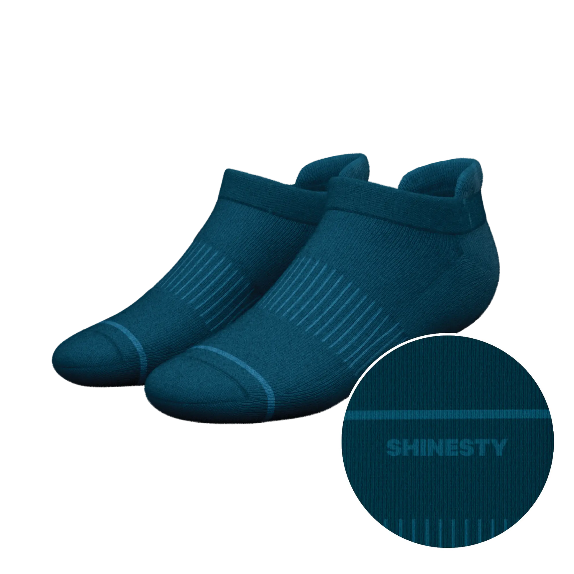 The Big Blue | Navy Heel Hammock™ Ankle Socks - MENLL