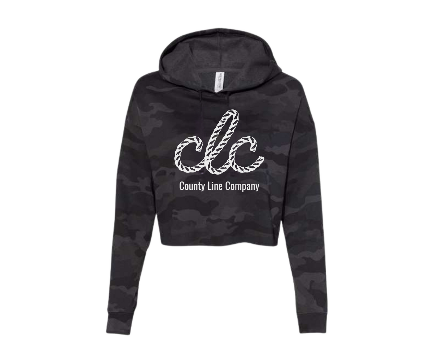 Envy Camo Cropped Hoodie County Line Company