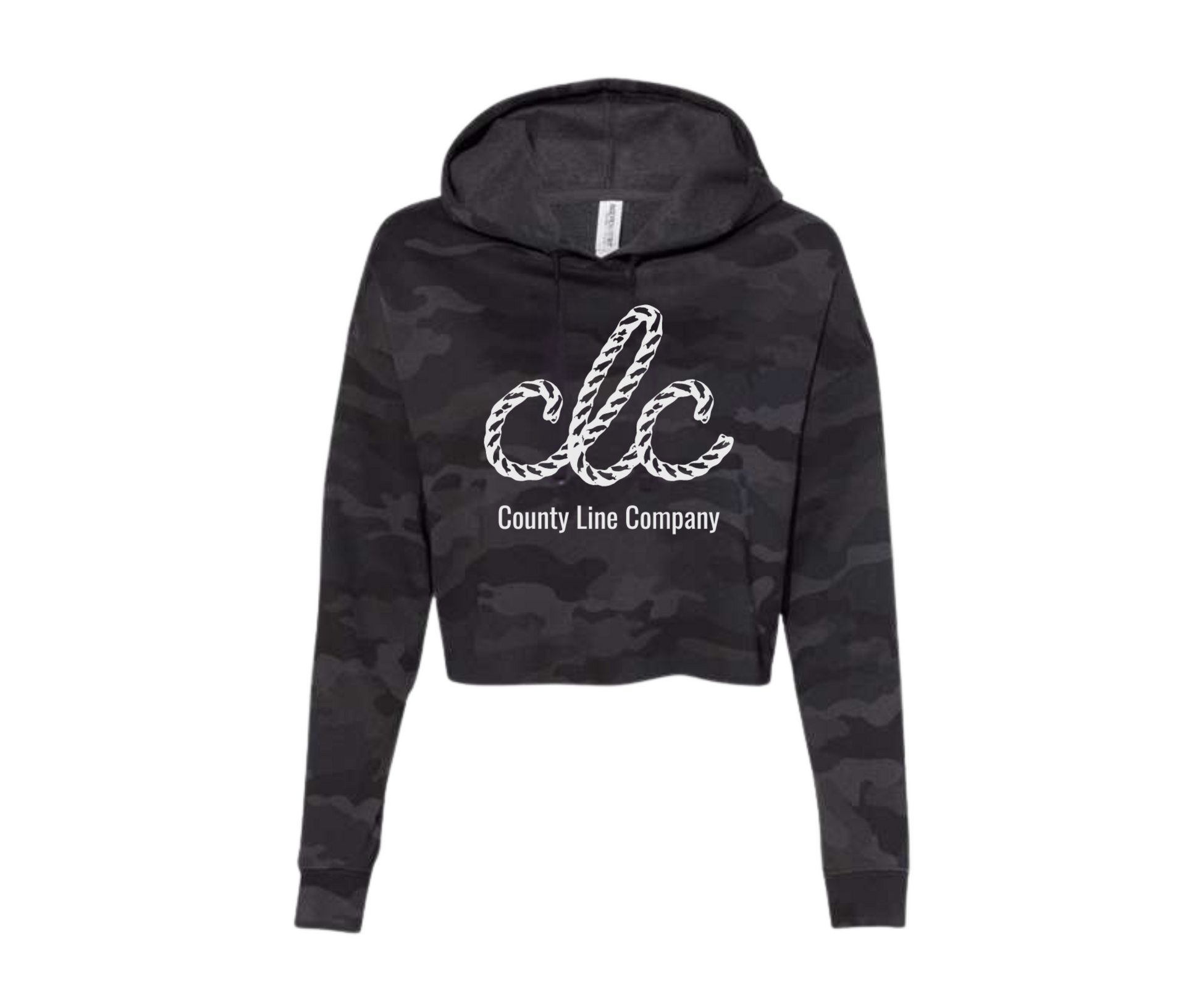 Envy Camo Cropped Hoodie County Line Company