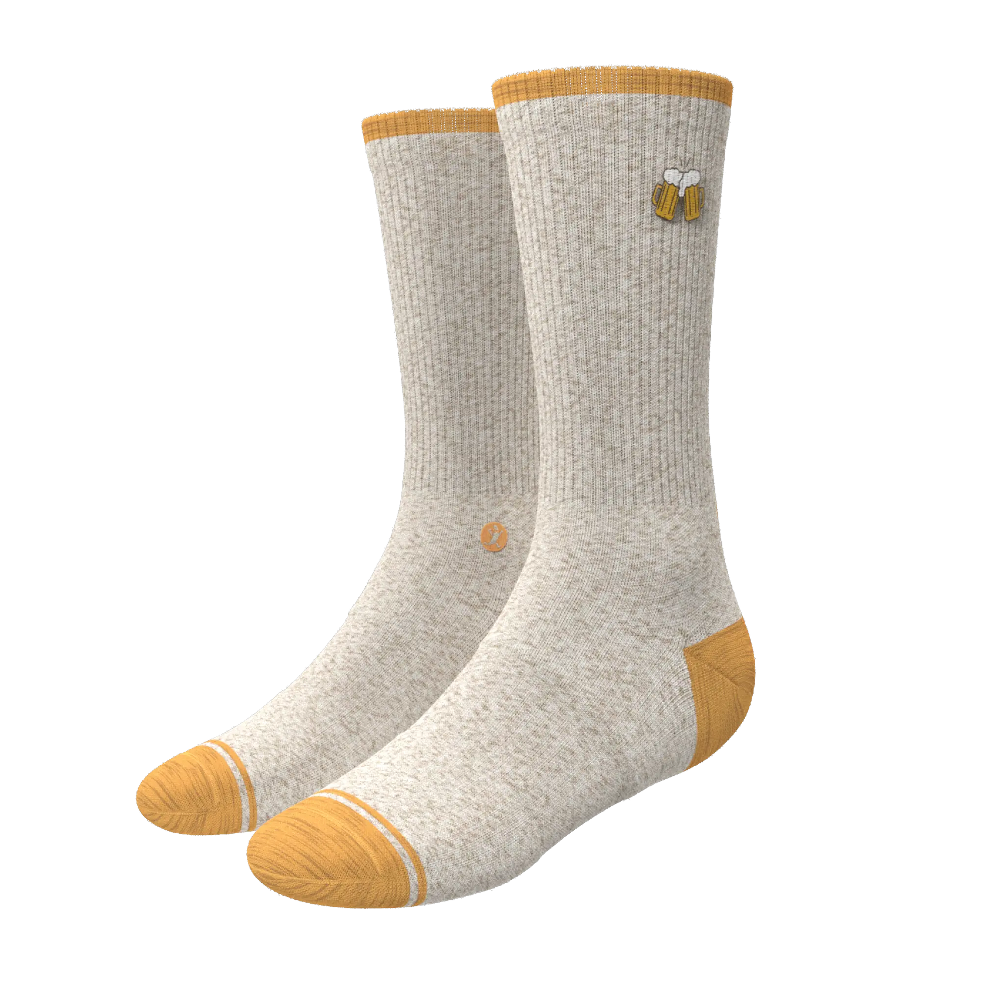 The Brewski | Beer Heel Hammock™ Crew Socks - MENLL