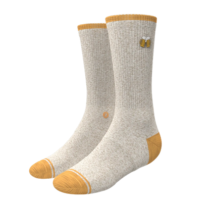 The Brewski | Beer Heel Hammock™ Crew Socks - MENLL