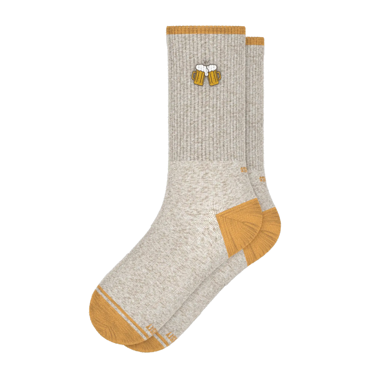 The Brewski | Beer Heel Hammock™ Crew Socks - MENLL
