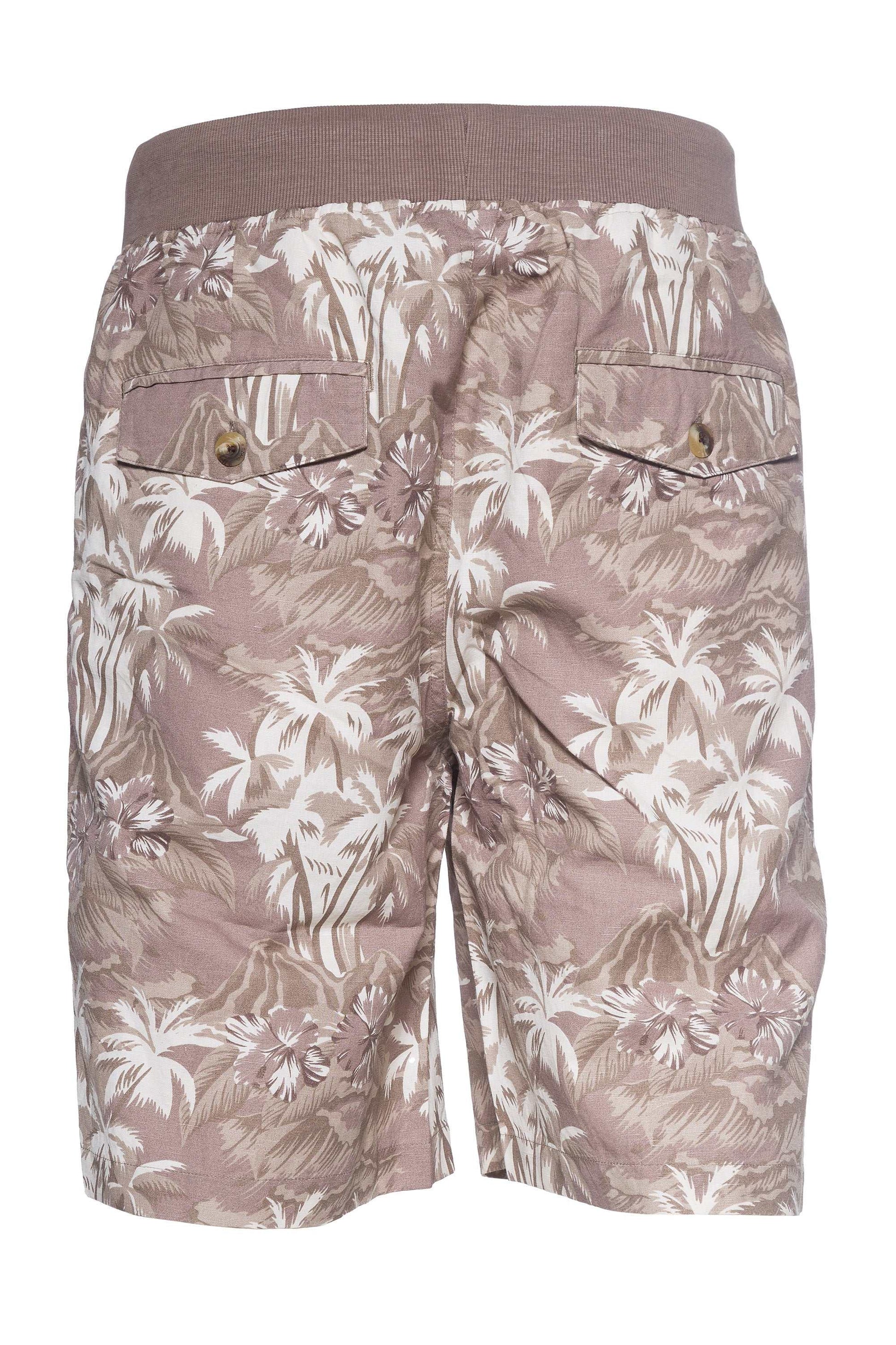 Bruno | Printed Linen Short - MENLL