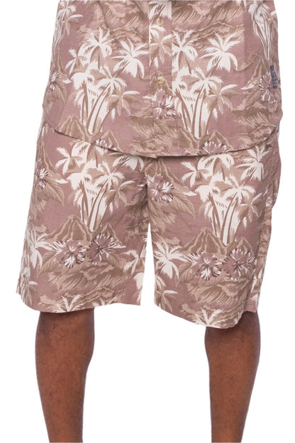 Bruno | Printed Linen Short - MENLL