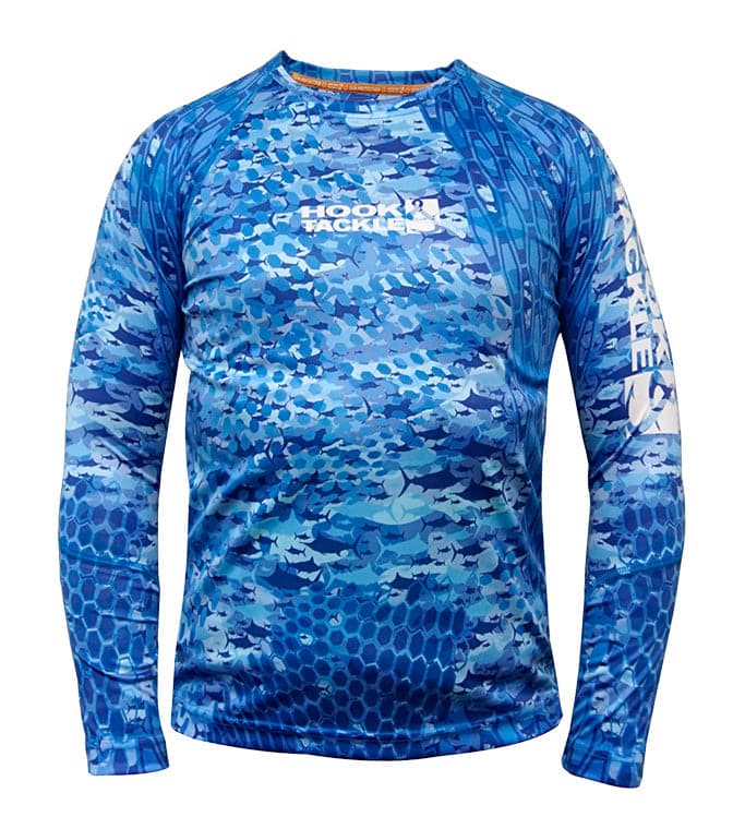 Activewear - Youth Fishtek UV Fishing Shirt (8-20) Hook & Tackle